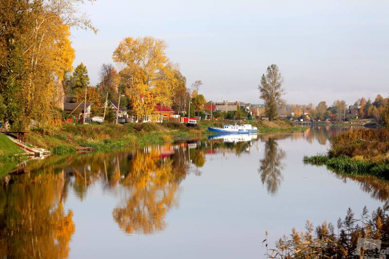 Осень на реке Тосна