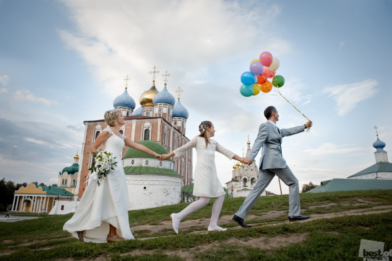 Свадьба в Рязани.