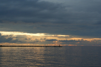 Закат на Белом Озере
