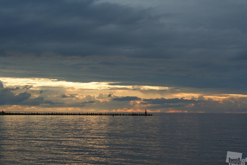 Закат на Белом Озере