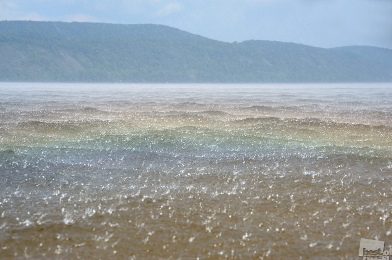 Rainbow on the water