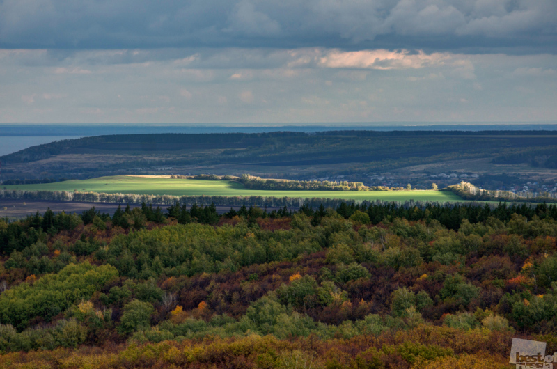 Вид с Гранного Уха, Ульяновская область