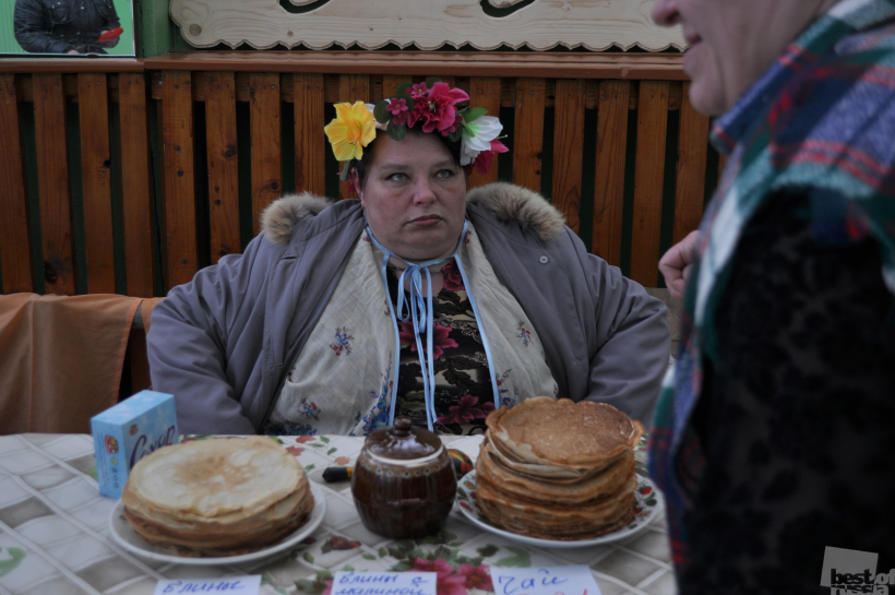 Масленица в поселке Труженик