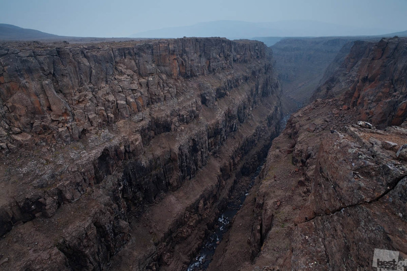 The canyons of Putorana plateau