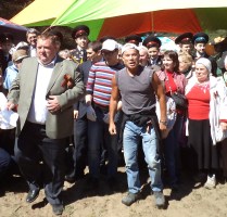 Олег Газманов с ветеранами