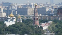 Вид с Воробьевых гор. Москва