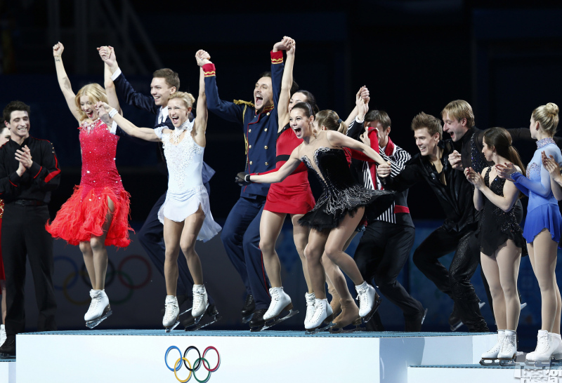 Первая Олимпийская медаль сборной команды России