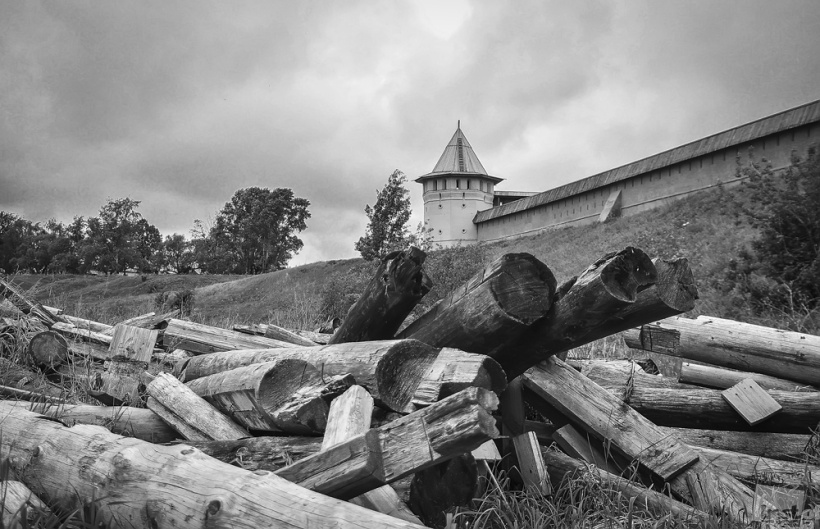 Деревянно-каменная Русь
