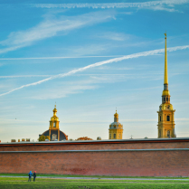 The Peter and Paul Fortress.