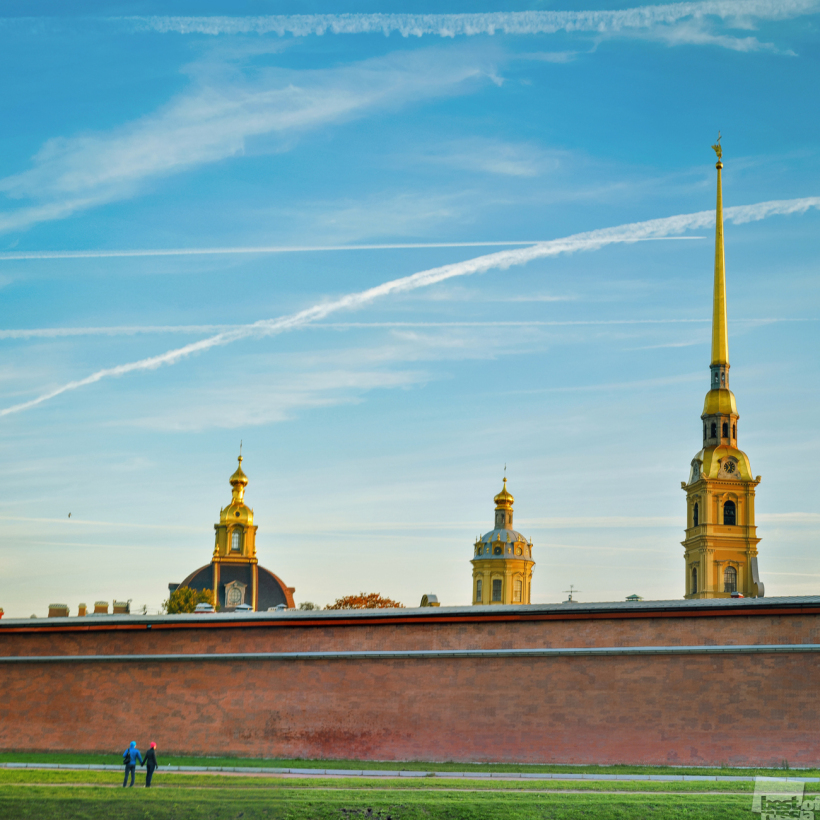 The Peter and Paul Fortress.