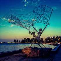 скульптура "Рыбаки"