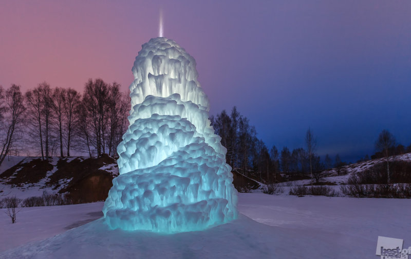 Ледяной фонтан