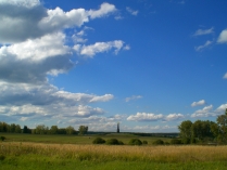 небо над русским полем