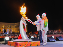 Олимпийский огонь в Самаре