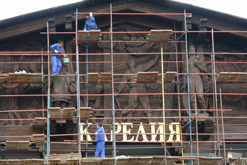 ВДНХ. Двойная работа.