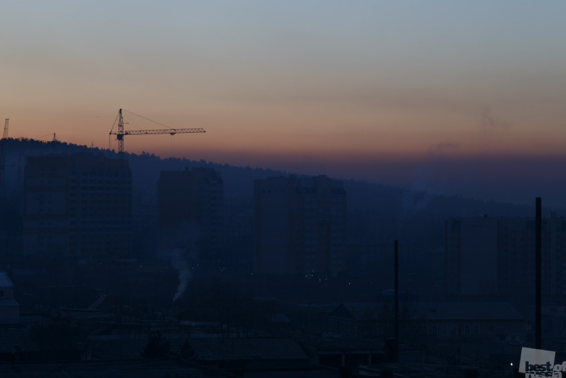 Утро сквозь смог