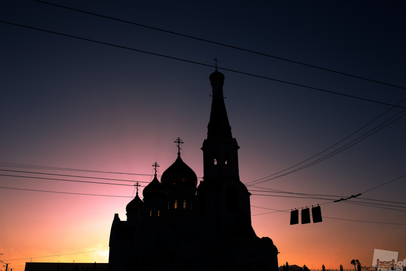 Поступенная геометрия храма
