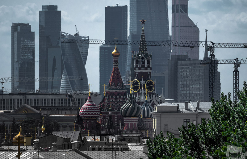 Вид на Кремль с Хитровки.