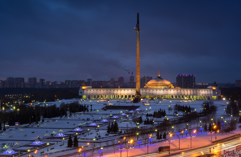 Вечерний Парк Победы
