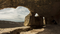 В пещерном городе Чуфут-Кале