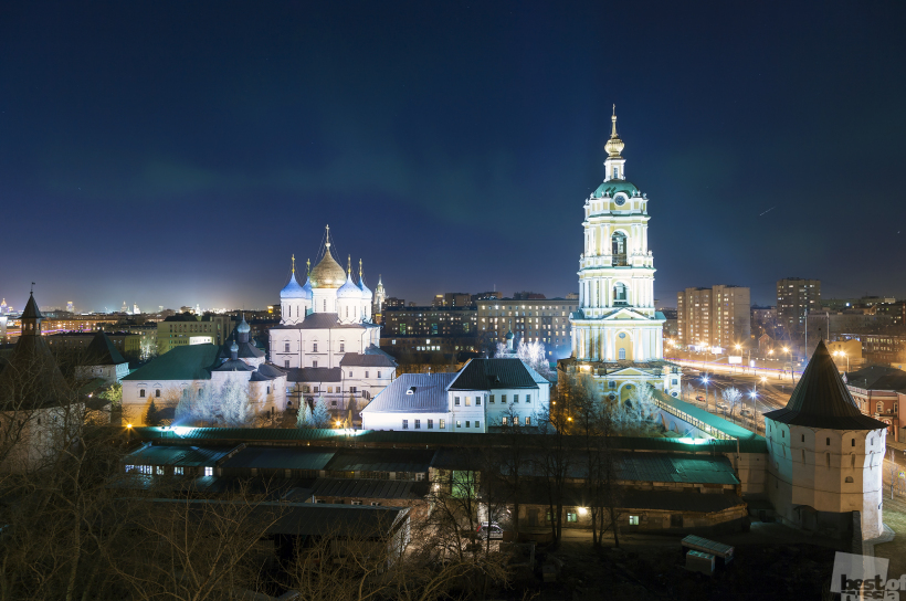 Северное сияние в Москве