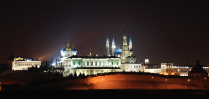 Ночной Казанский кремль