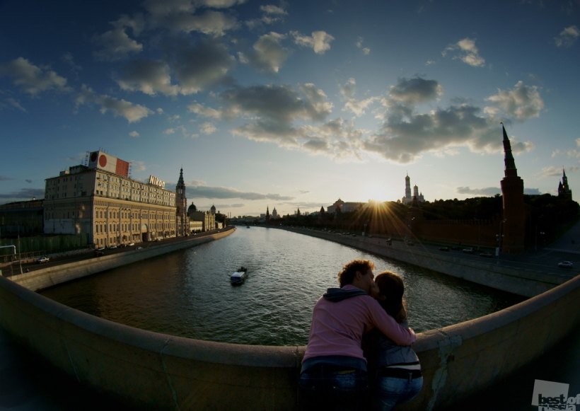 Москва. На закате 2009
