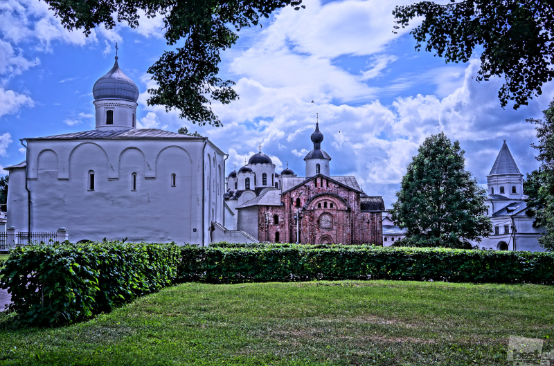 Красота церквей Великого Новгорода