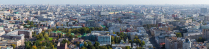 Панорамный вид на Москву.