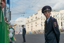 Soldier on Tverskaya