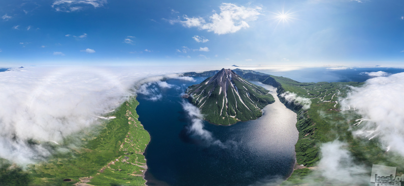 Volcano Krenitsina, Onekotan Island