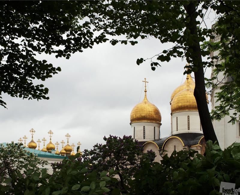Купола Кремля