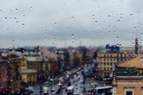 Дождливый Петербург