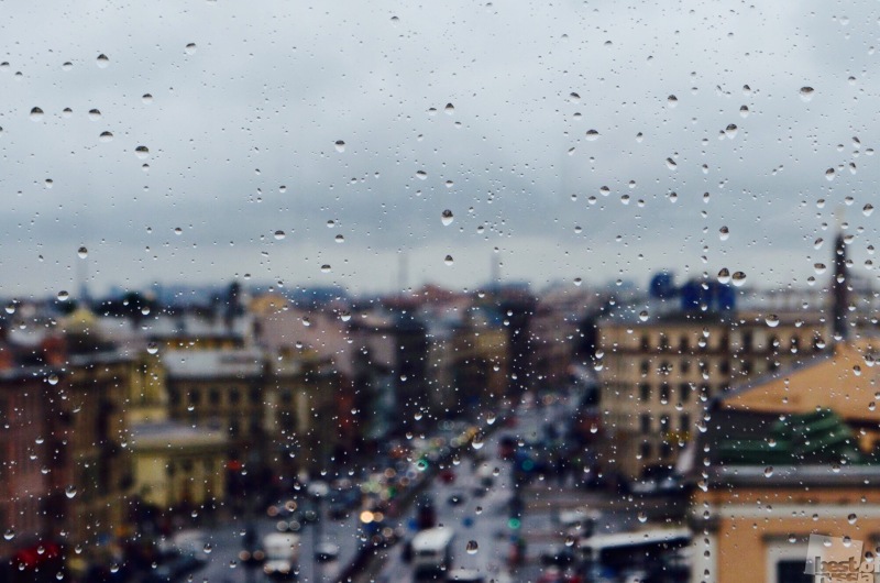 Дождливый Петербург