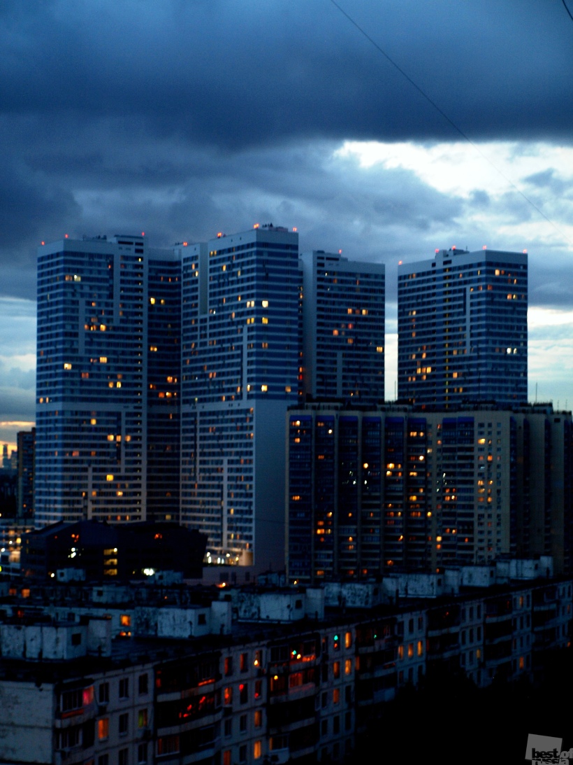 Конрасты города