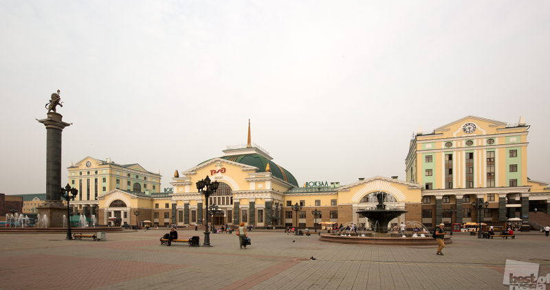 Красноярск, железнодорожный вокзал