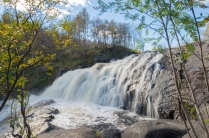водопад на реке Лавне