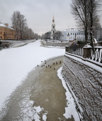 Зима на Крюковом канале