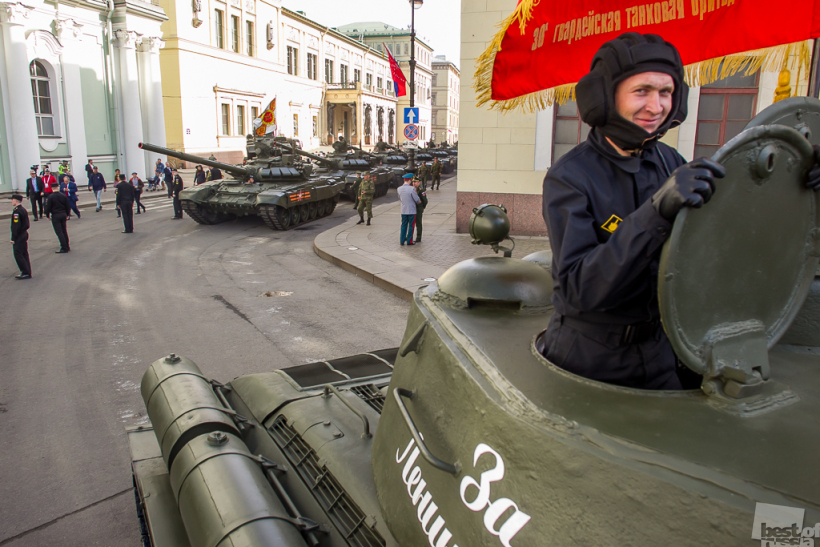 Первый на параде
