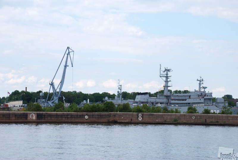 Крейсер Аврора на ремонте