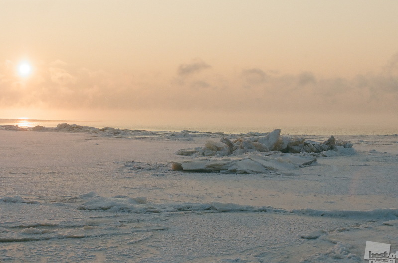 Белое море. Январь.