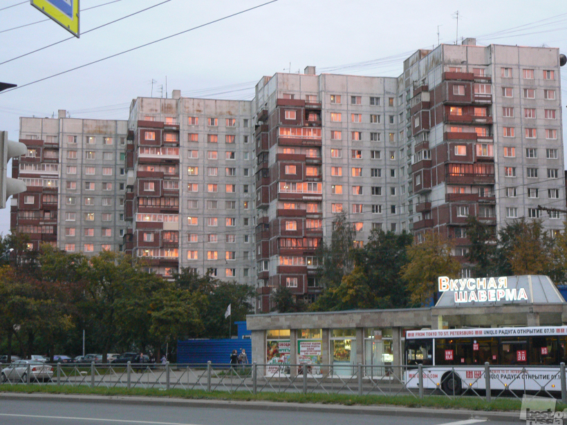 На закате