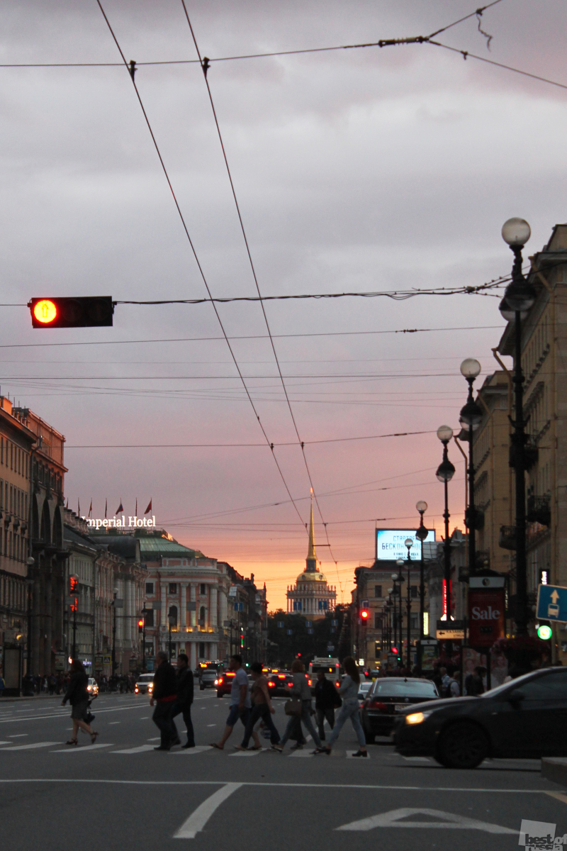 Краски вечернего Петербурга