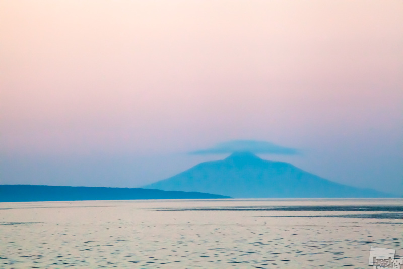 Вулкан Тятя. Курильские острова