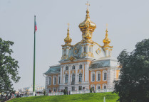 Церковный корпус Большого Петергофского дворца