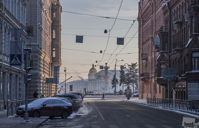 Морозный Петербург
