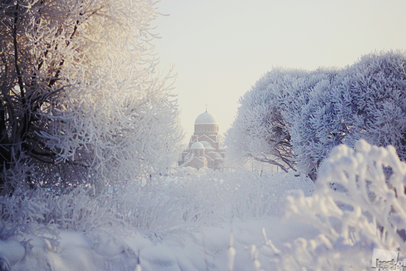 Сретенская церковь зимой
