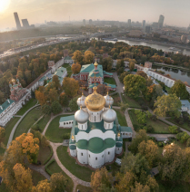 Осень в Новодевичьем монастыре