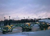 Вечерний мостик в Царицыно