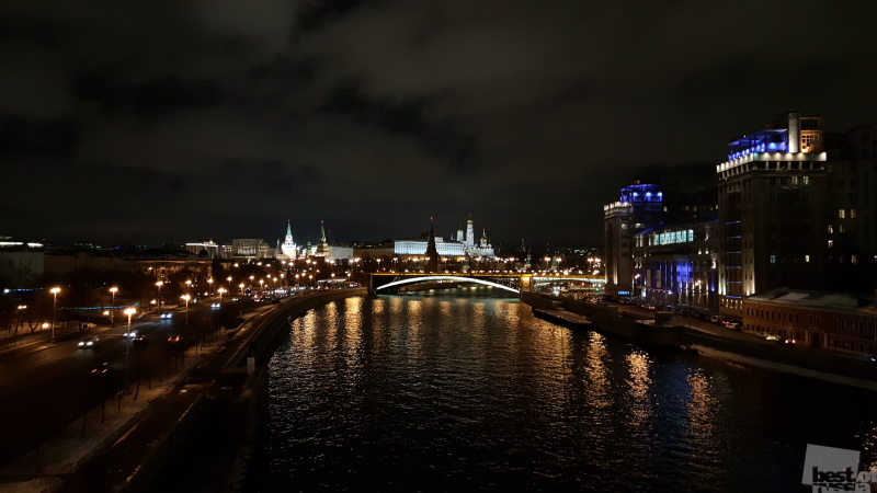 Москва. Ночной Кремль